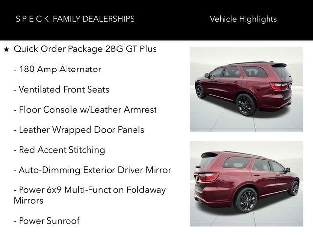2024 Dodge Durango GT Plus