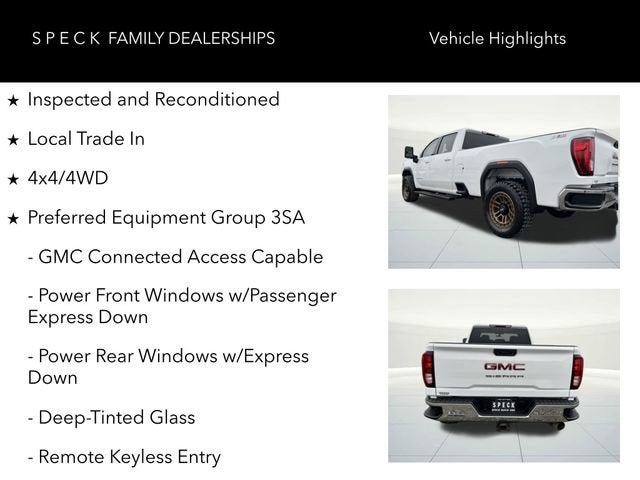 2021 GMC Sierra 3500 HD SLE