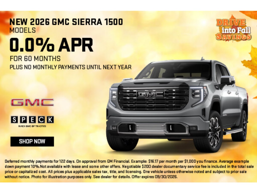 2026 GMC Sierra 1500 Elevation