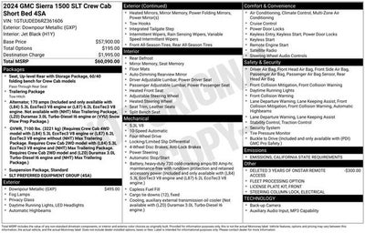 2024 GMC Sierra 1500 SLT