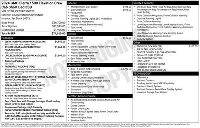 2024 GMC Sierra 1500 Elevation