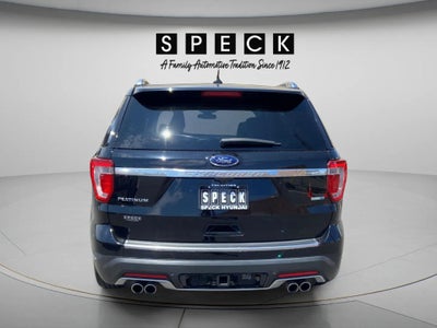 2018 Ford Explorer Platinum
