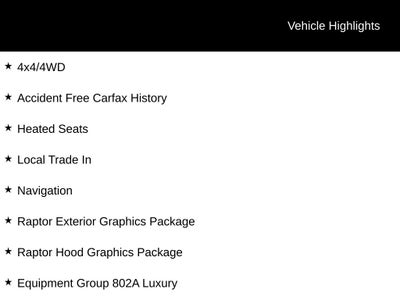 2020 Ford F-150 Raptor