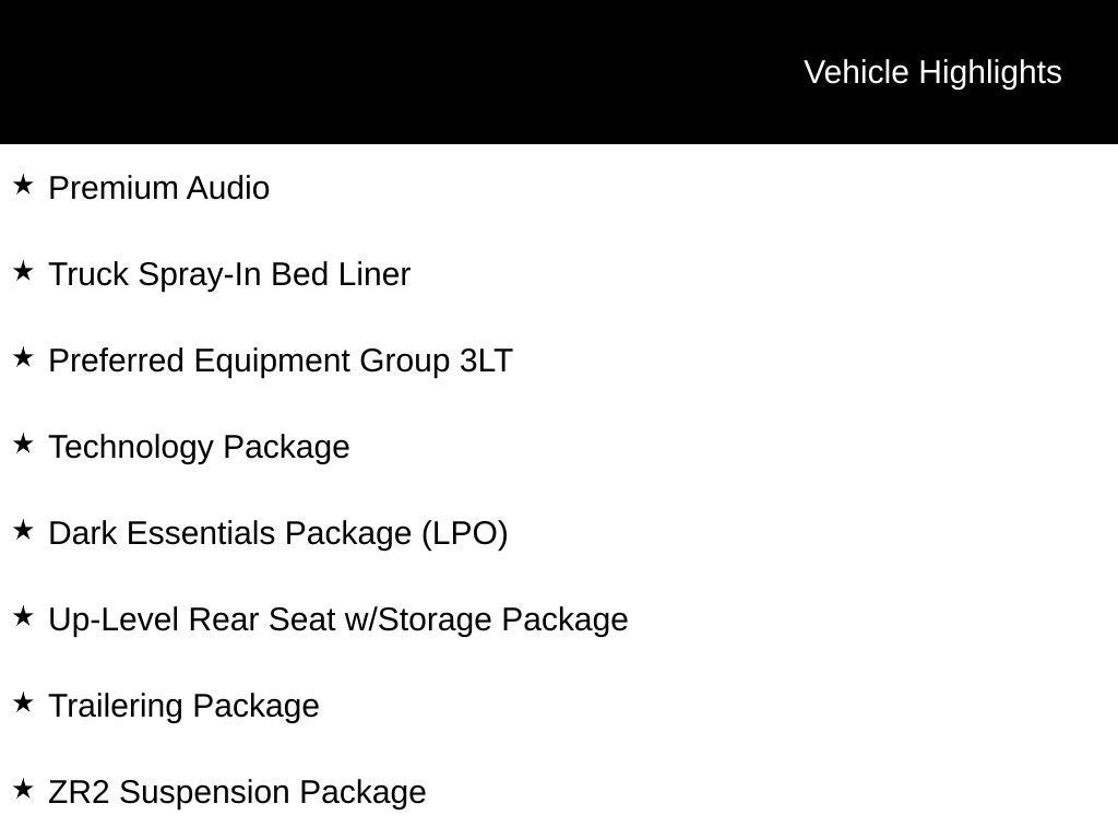 2024 Chevrolet Silverado 1500 ZR2