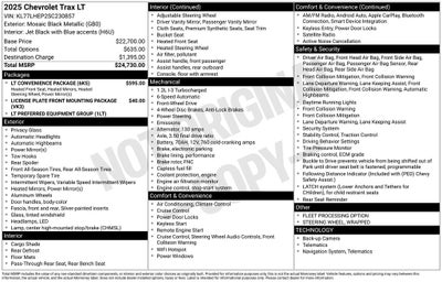 2025 Chevrolet Trax LT