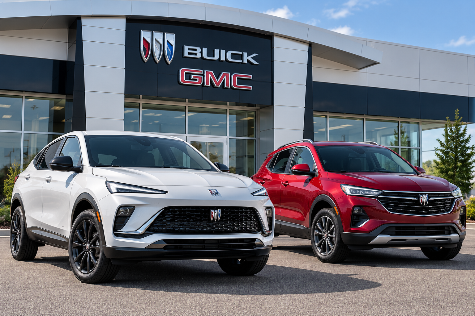 buick-envista-and-buick-encore-outside-dealership