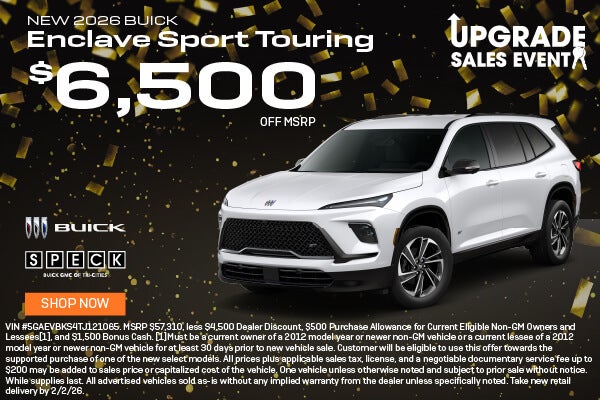 NEW 2026 BUICK ENCLAVE SPORT TOURING