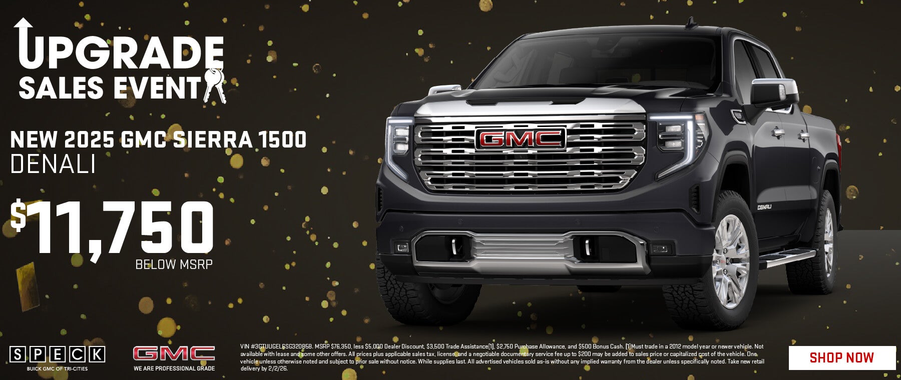 11750 discount on new 2025 gmc sierra 1500
