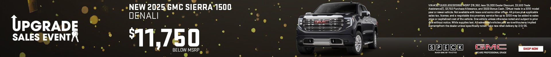 11750 discount new 2025 gmc sierra 1500