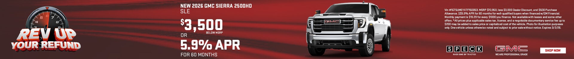 3500 off msrp 26 gmc sierra 2500