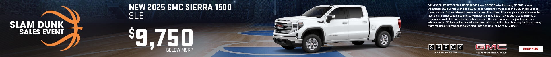 sierra 1500 9750 off msrp