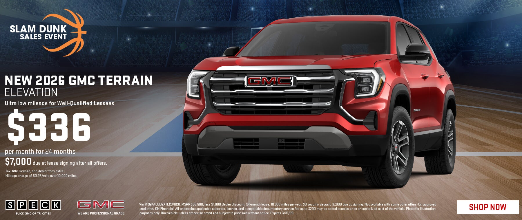 gmc terrain 336 per month lease