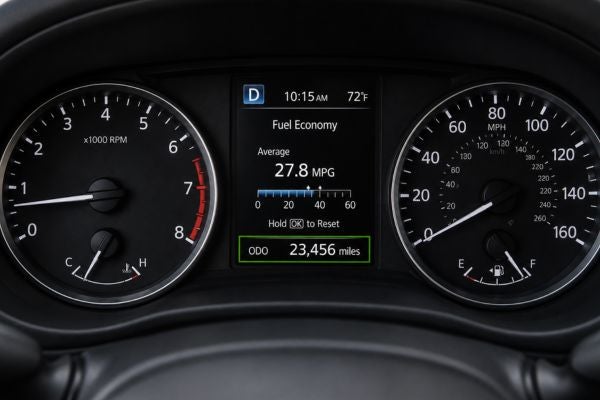 dashboard odometer