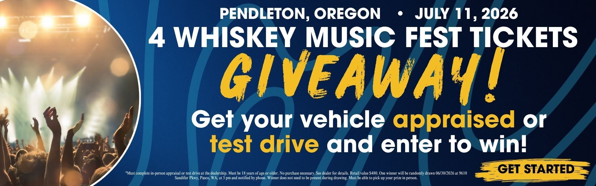 4 whiskey music fest ticket giveaway