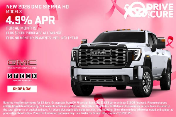 4.9 apr for 48 months gmc sierra hd