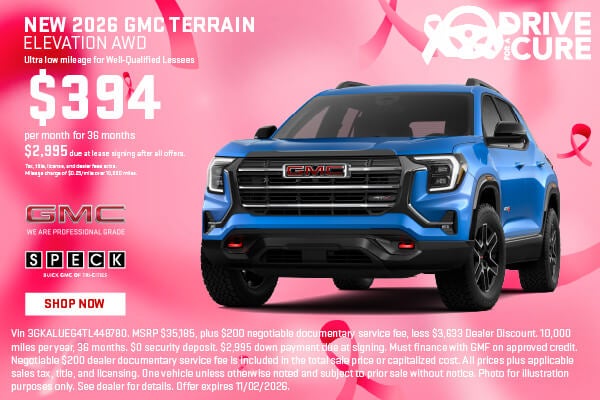 lease gmc terrain for 394 per month