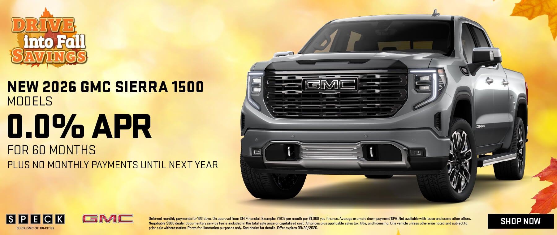 0 apr for 60 months gmc sierra 1500