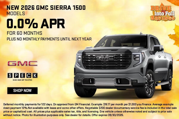 0 apr for 60 months gmc sierra 1500